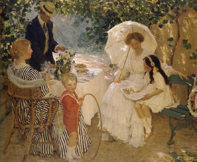 E.Phillips Fox The arbour